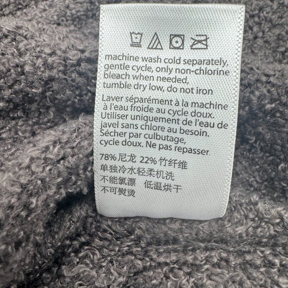 Barefoot Dreams Cozy Chic Lite Brown Chunky Knit Open Front Cardigan S/M - Picture 8 of 8